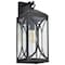 Nuvo Oaklyn - 1 Light Large Wall Lantern - Matte Black with Clear Glass 60/8123 - alternate 1